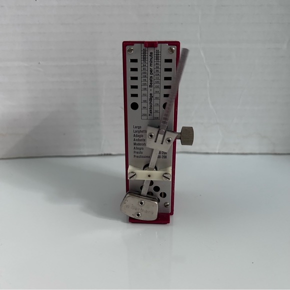 Wittner super mini-taktell metronome, ruby - Picture 8 of 9